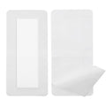 Breathable Adhesive Island Bandages Wound Dressing for Knee Replacement 4 x 8 Bordered Gauze Pad Patches Stitches Cuts Post Surg