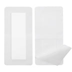 Breathable Adhesive Island Bandages Wound Dressing for Knee Replacement 4 x 8 Bordered Gauze Pad Patches Stitches Cuts Post Surg