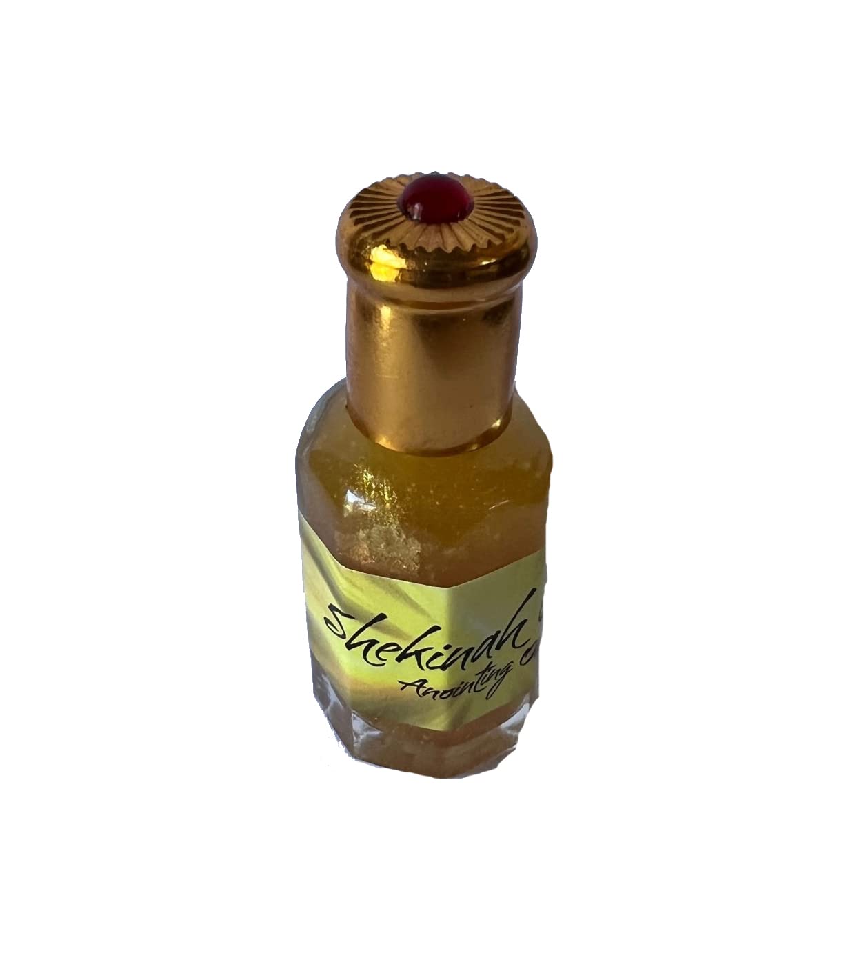 Shofars From Afar Shekinah Glory Anointing Oil 1/3 oz bottle with gold top