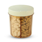 GMS Group Medical Supply, LLC Vitanizer Vitamin & Pill Organizer - 6 Compartment Case with Easy Turn Lid Dispenser - Fits All Si