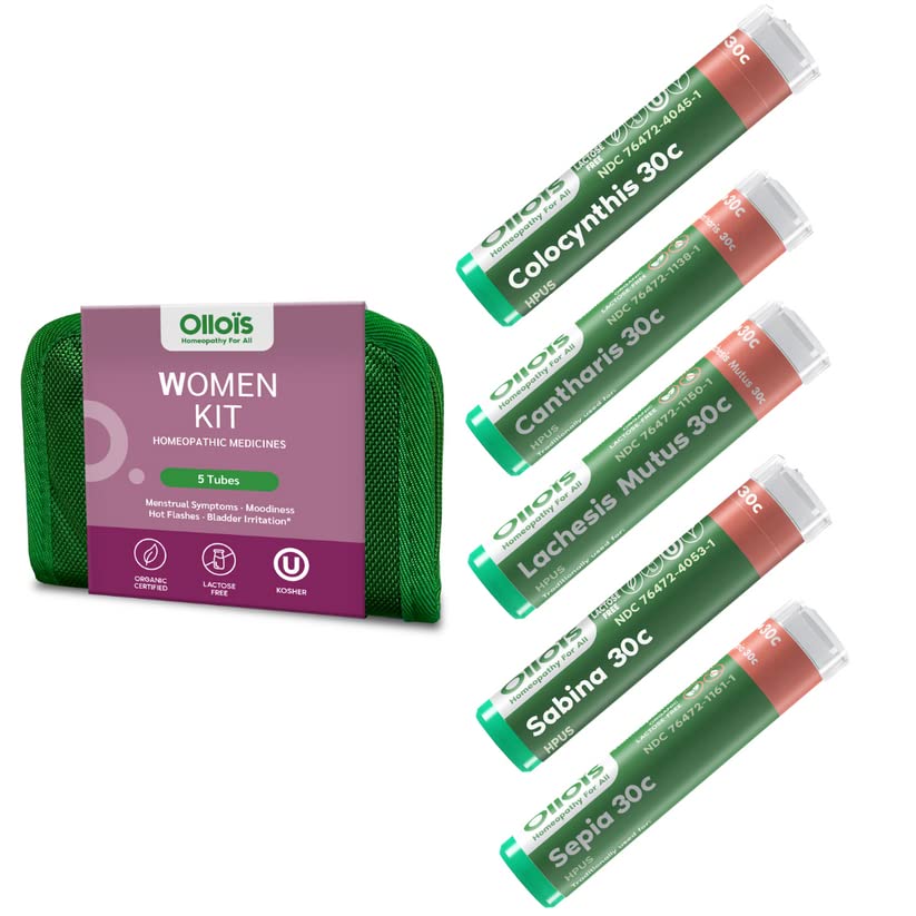 OLLOIS Womens Kit  Homeopathic Medicine  5 Tubes