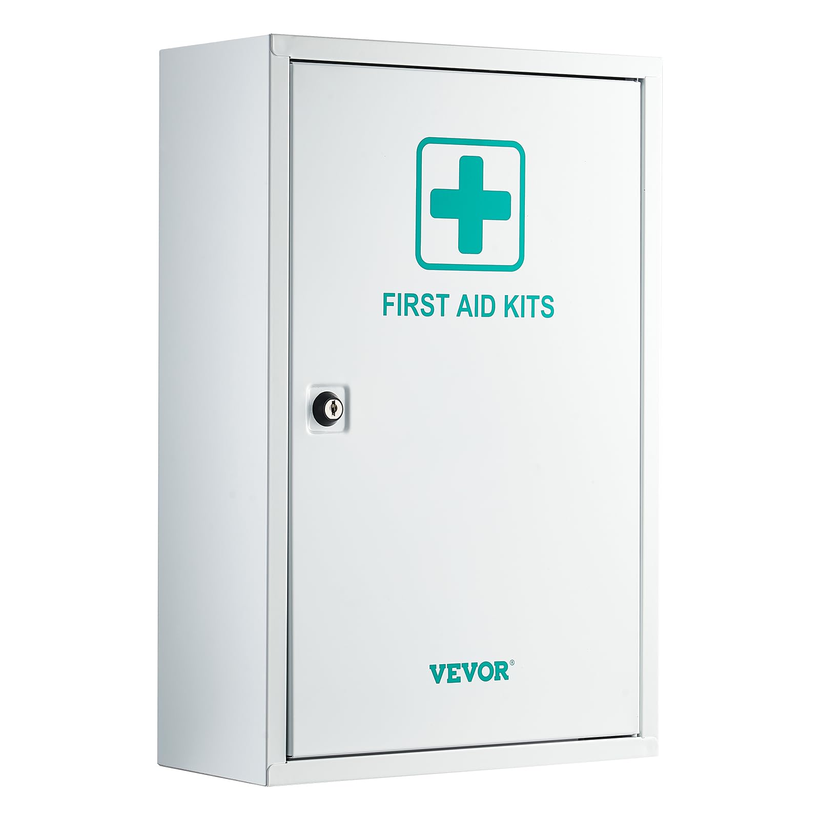 VEVOR 3-Shelf First Aid Cabinet, 1000 Pieces, Large Capacity First Aid Kit, Wall Mounted Medicine Cabinet, OSHA & ANSI 2015 (Cla