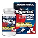 Tagamet HB 200 mg Cimetidine Acid Reducer and Heartburn Relief, 70 Count