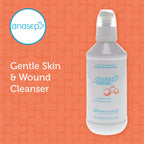 Anasept-Antimicrobial Skin and Wound Cleanser, 8 oz. Bottle with Finger Sprayer, Wound Spray, Sterile Rinse, Healing Spray for H