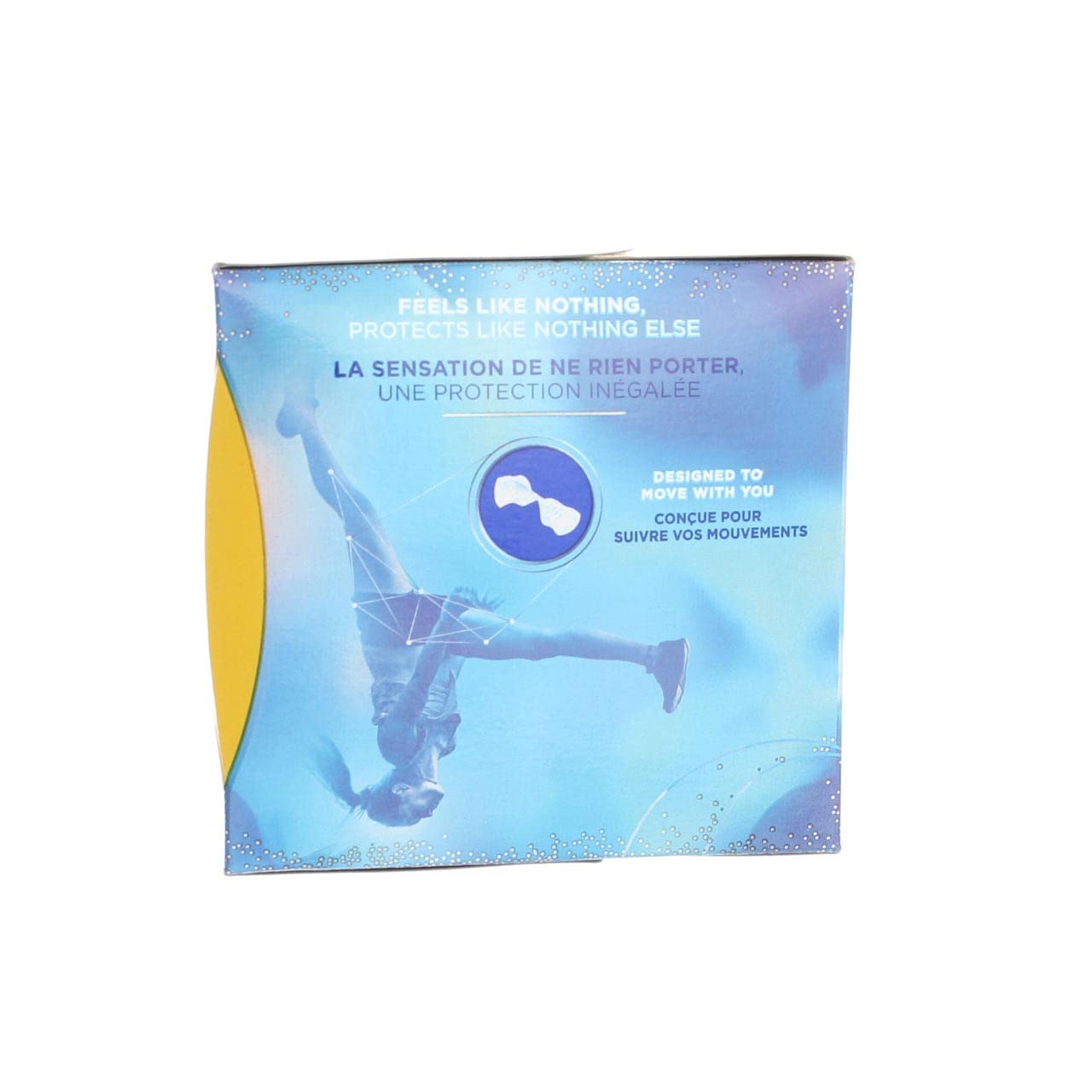 Always Pads Size 1 Infinity with Flex Foam 18 Count (Pack of 6)