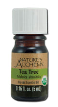 Natures Alchemy Organic Essential Oil Tea Tree, 0.17 fl oz