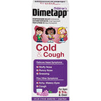 Childrens Dimetapp Cold & Cough (4 fl. oz., Pack of 3, Grape Flavor), Nasal Decongestant, Antihistamine & Cough Suppressant, Alc