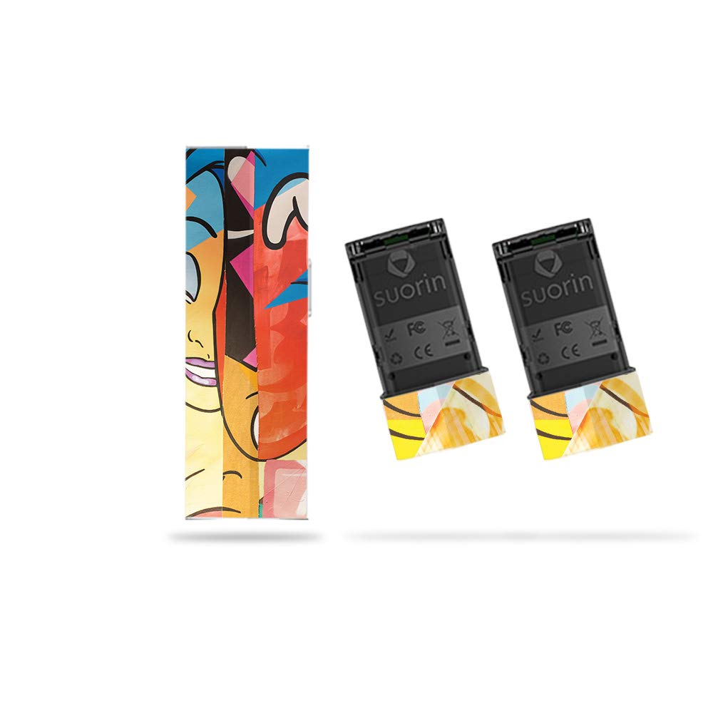 MightySkins SUEDgE-cartoon Smiles Skin for Suorin Edge - cartoon Smiles