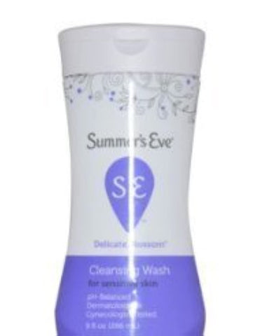 Summer's Eve Feminine Wash Sensitive Skin, Delicate Blossom 9 oz
