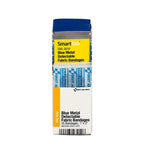First Aid Only FAE-3010 SmartCompliance Refill Blue Metal Detectable Bandages, 1 x 3 Inch, 25 Count
