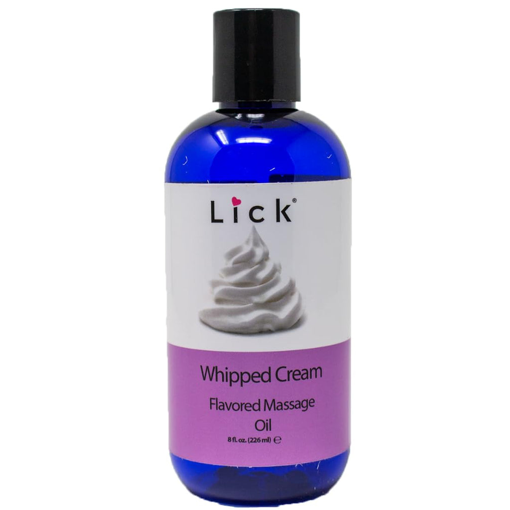 Lick Whipped Cream Massage Oil 8 oz