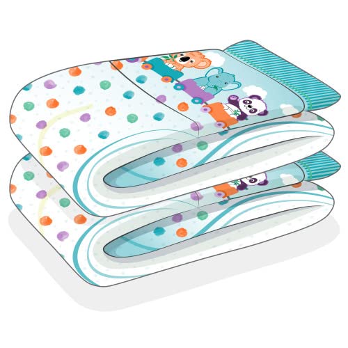 Rearz - Critter Caboose Brief Adult Printed Diapers - 12 Pack - 11000ml (X-Large)