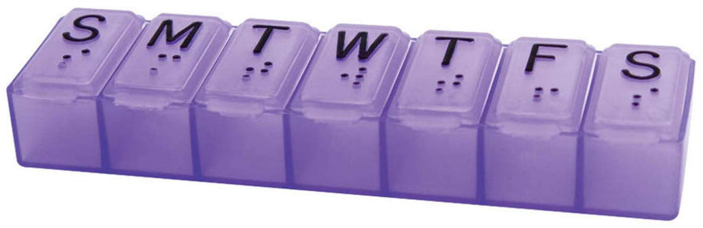 Apex 7-Day Pill Organizer Medium (Color may vary) 1 ea