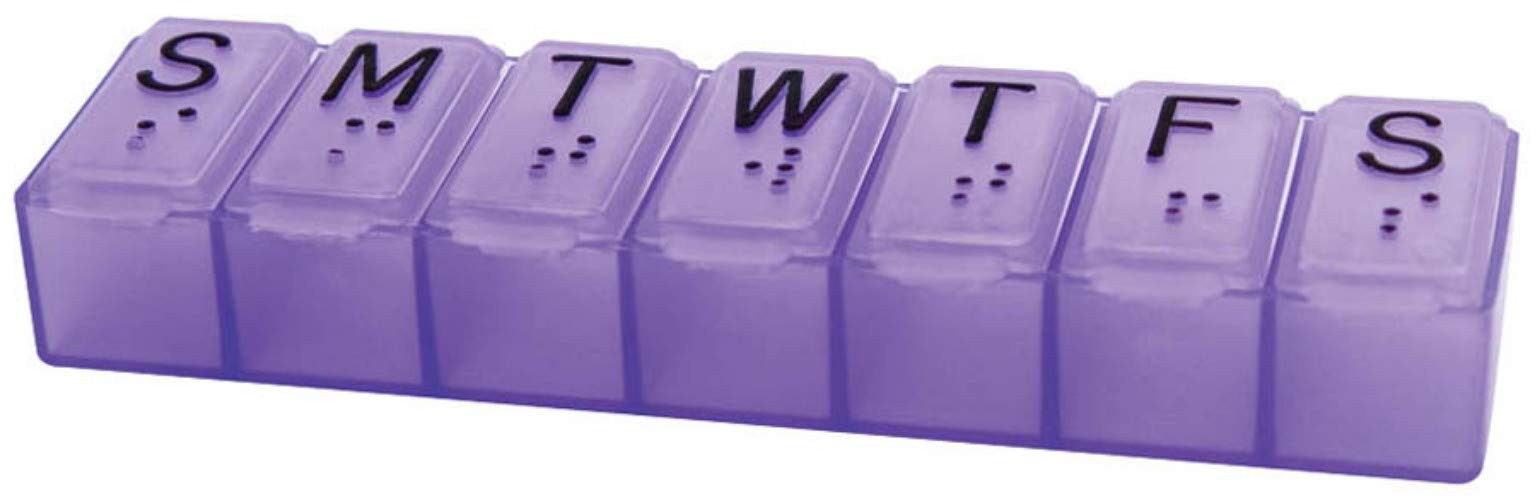 Apex 7-Day Pill Organizer Medium (Color may vary) 1 ea