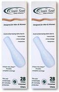 The Clean Seat 28pk Unisex Unscented (2 Pack)