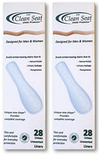 The Clean Seat 28pk Unisex Unscented (2 Pack)