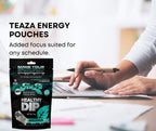 TeaZa Herbal Energy Pouches Tobacco Free Dip Nicotine Free, Smokeless Alternative Snuff Healthy Chewing Dipping Alternative, Win
