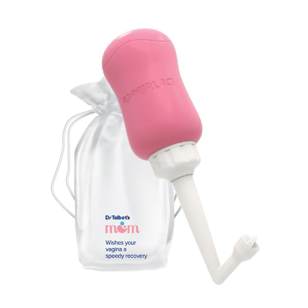 Dr. Talbot's Mom Postpartum Peri Bottle with Carry Bag - Perineal Spray Bottle for Mothers - 12.2 fl oz