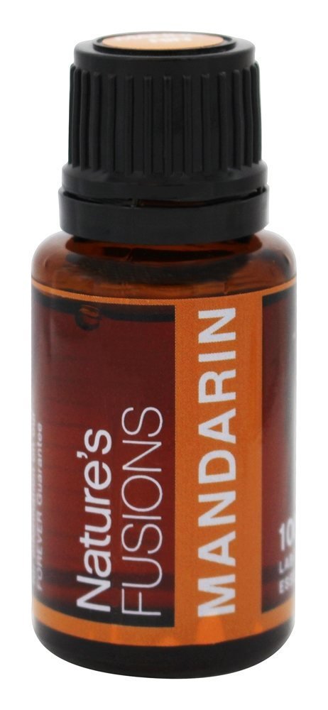 Natures Fusions Mandarin, 100% Pure and Natural Essential Oils, Undiluted, Therapeutic Grade for Aromatherapy and Topical Use, 