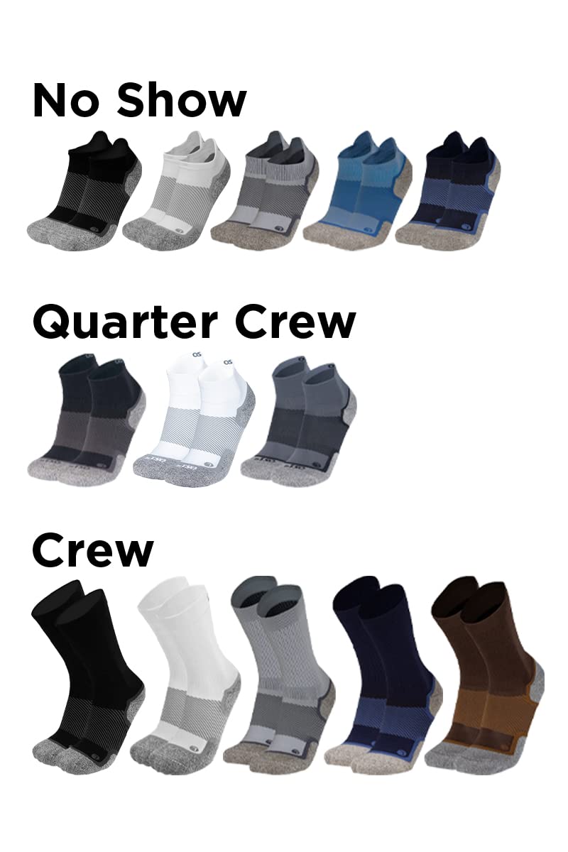 OrthoSleeve Unisex-Adult Diabetic and Neuropathy Non-Binding Wellness Socks - WC4 Improves Circulation and Helps with Edema, 1 P