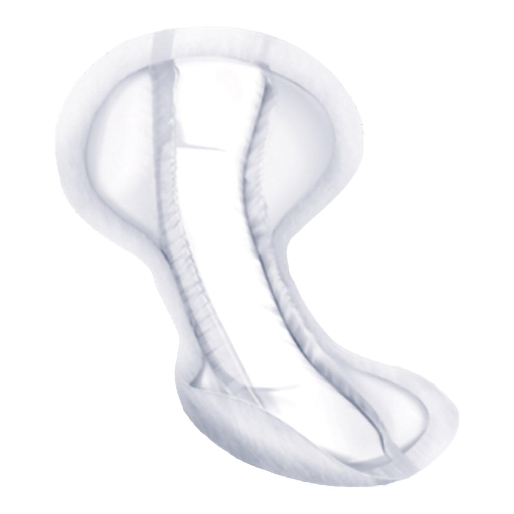 Attends Shaped Pads Super Unisex Incontinent Pad Contoured 13 X 27.2 Inch SPSA, 80 Ct