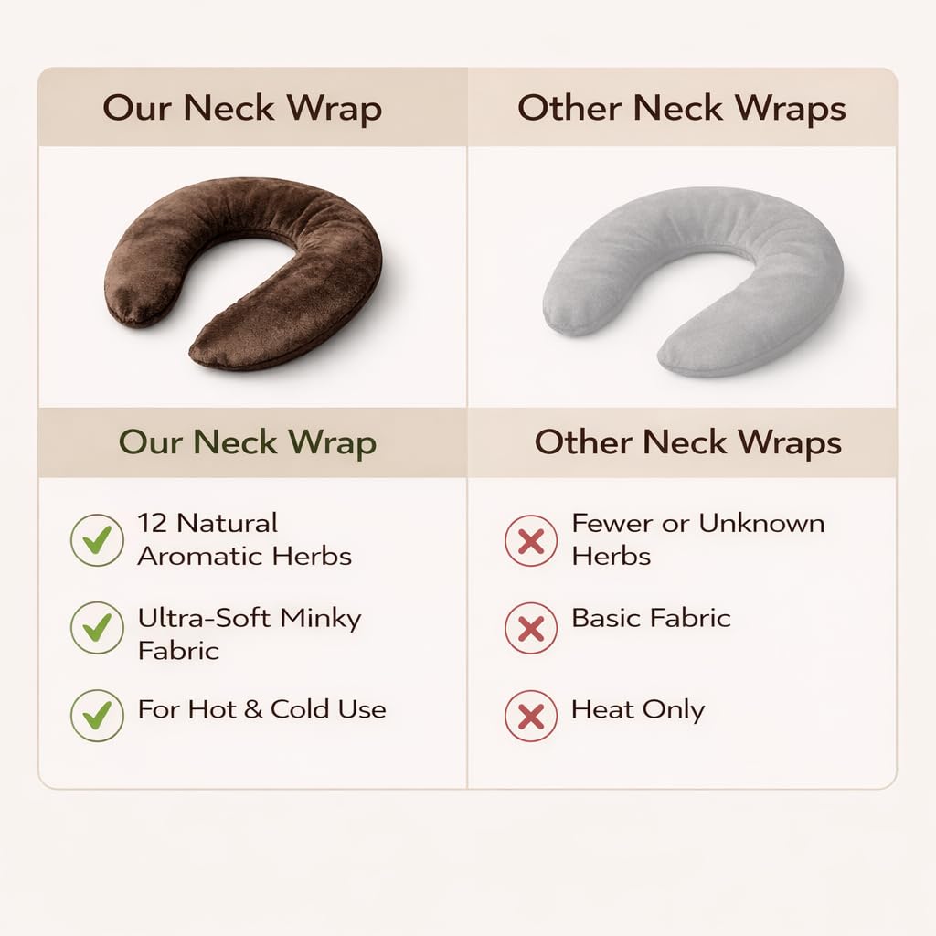 Neck Wrap | Microwavable neck Wrap | Heating Wrap for Neck