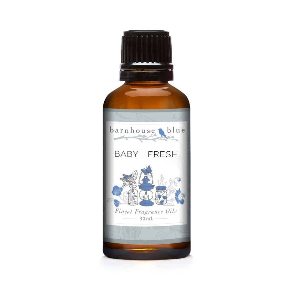 Barnhouse Blue Baby Fresh Premium Grade Fragrance Oils - for Candle, Soap Making, & More - 30ML