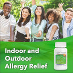 CAMBER Cetirizine HCI 10mg Tablets, 24-Hour Allergy Relief, Allergy Medication - 100 Count