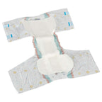 Crinklz Tab-Style Briefs Adult Printed Diapers, Astronaut, Large, Pack/15