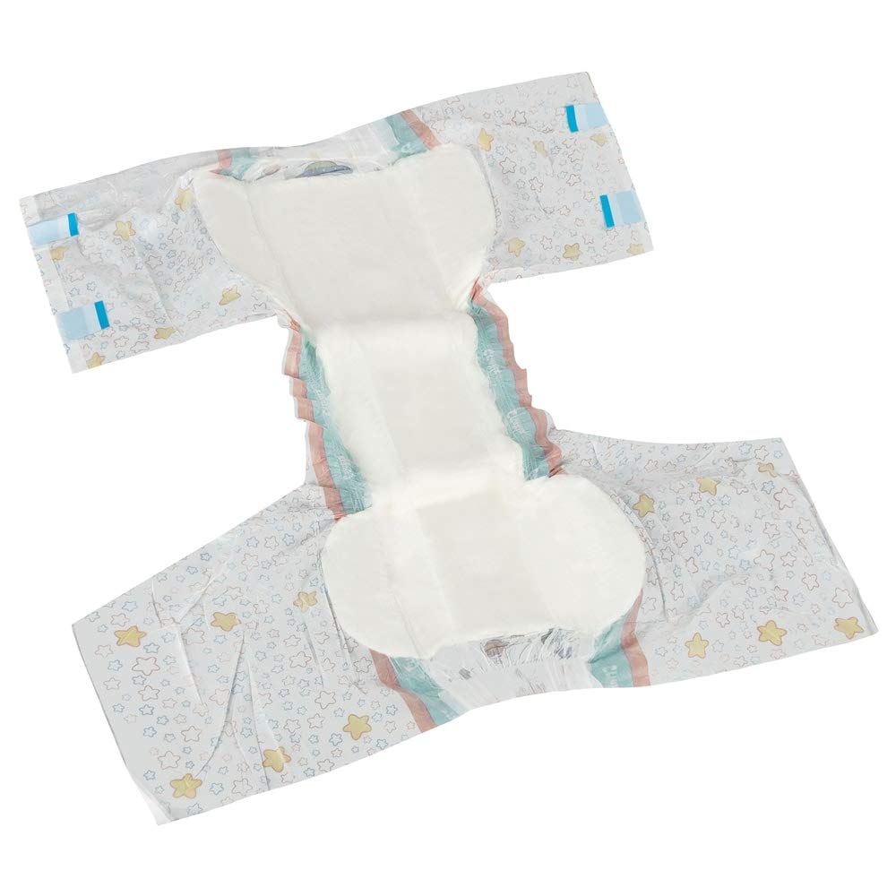 Crinklz Tab-Style Briefs Adult Printed Diapers, Astronaut, Large, Pack/15