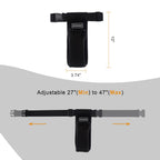 WEARWAN Massage Oil Holster, Adjustable and Durable Massage Holster,Bag only, Bottle not Included (1B-Black)