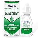 Visine Allergy Eye Relief Multi-Action Antihistamine & Redness Reliever Eye Drops with Pheniramine Maleate & Naphazoline HCl, Ey