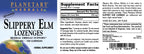 Planetary Herbals Slippery Elm Lozenges, Herbal Throat Support, 100 Lozenge