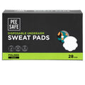 Pee Safe Disposable Underams Sweat Pads For Women & Men (7 Pairs X 2) 28 Pads | Folded | Prevents Stains | Absorbs Sweat & Unple