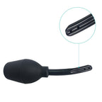 Abyclean Anal Douche Enema Bulb Vaginal Douche Enema Cleaner for Womens or Mans Health (310ml Black)