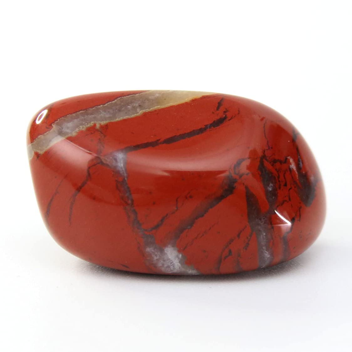 Tumbled Polished Natural Red Jasper Stones, Crystals and Healing Stones Quartz Bulk for Wicca, Reiki, Healing Energy, Chakra Sto