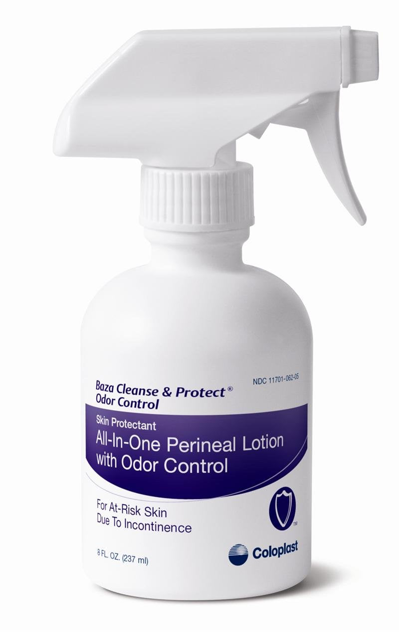Baza Cleanse and Protect with Odor Control Perineal Wash 8 oz. Pump Bottle Scented 7725, 1Ct