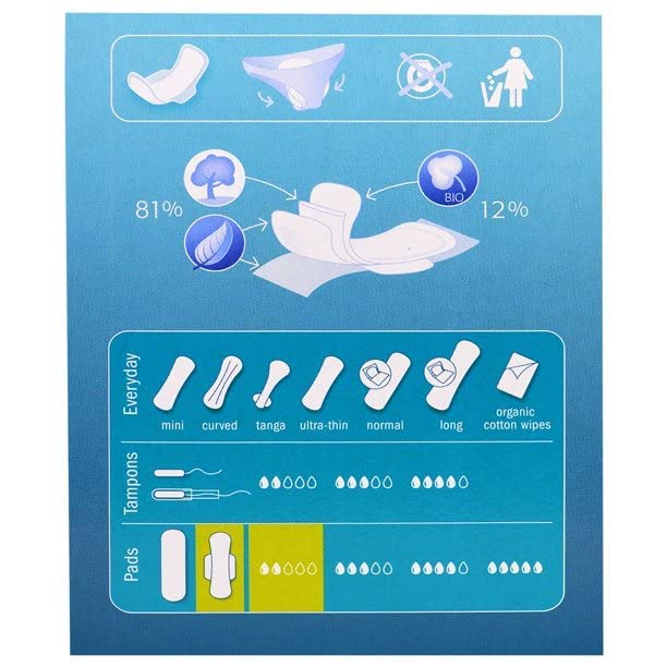 Natracare - Regular Ultra Pads - Organic - 14 Count - Pack of 3
