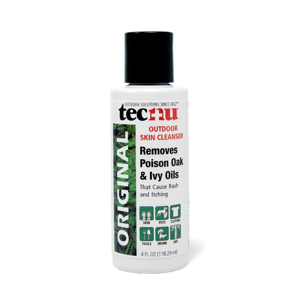 Tec Labs Tecnu Original Poison Oak & Ivy Outdoor Skin Cleanser - First Step in Poison Ivy Treatment - 4 Ounce