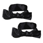 2Pcs Satin Eye Mask Sleep Mask, 157cm/62inch Adjustable Satin Blindfold Soft Satin Eye Covers Valentine's Day Gifts for Women fo