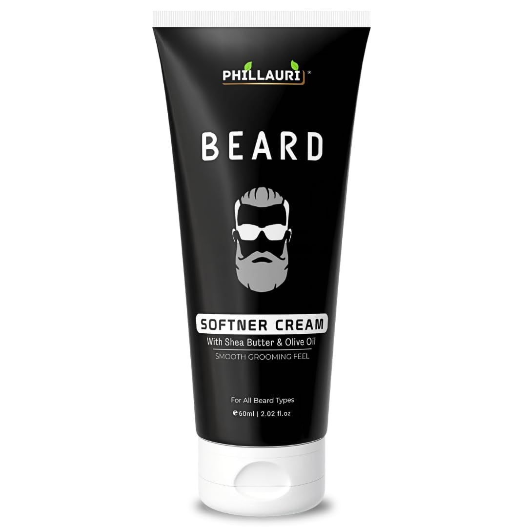 Beard Softener Cream | Beard Softener Cream For Men Moisturizer | Daily Beard Care And Smooth Grooming Feel | Men Beard Styling 