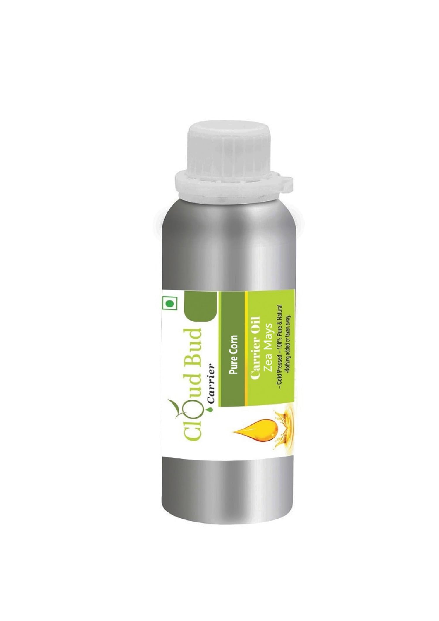 Cloud Bud Pure Corn Carrier Oil 1250ml 42oz Zea Mays 100% Pure and Natural Cold Pressed