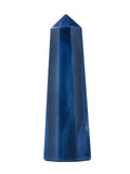 Crystal Heaven Blue Agate Crystal Tower Obelisk Point For Chakra, Healing And Balancing  Aaa Grade Original Certified Gemstone 