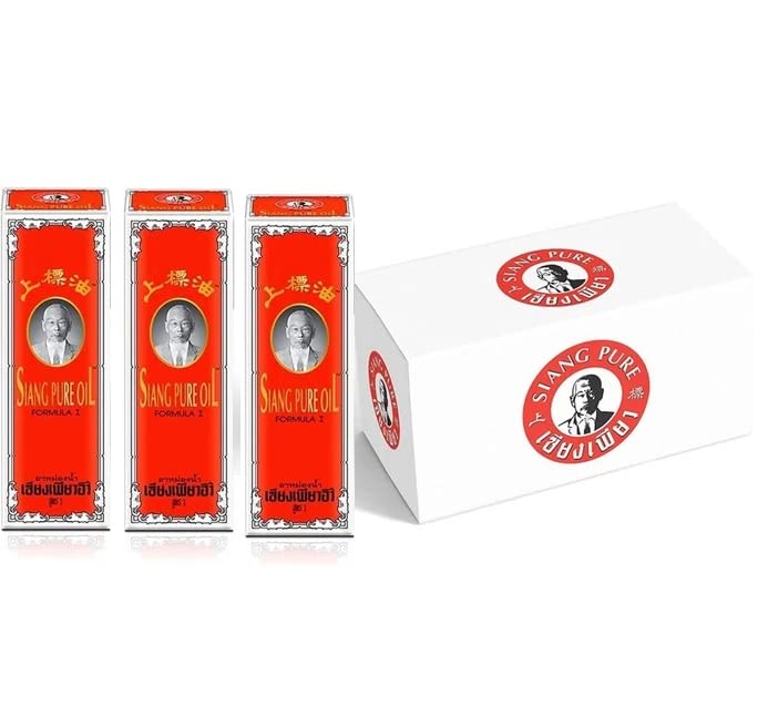Siang Pure Oil Original Red Formula 25ml (x3)
