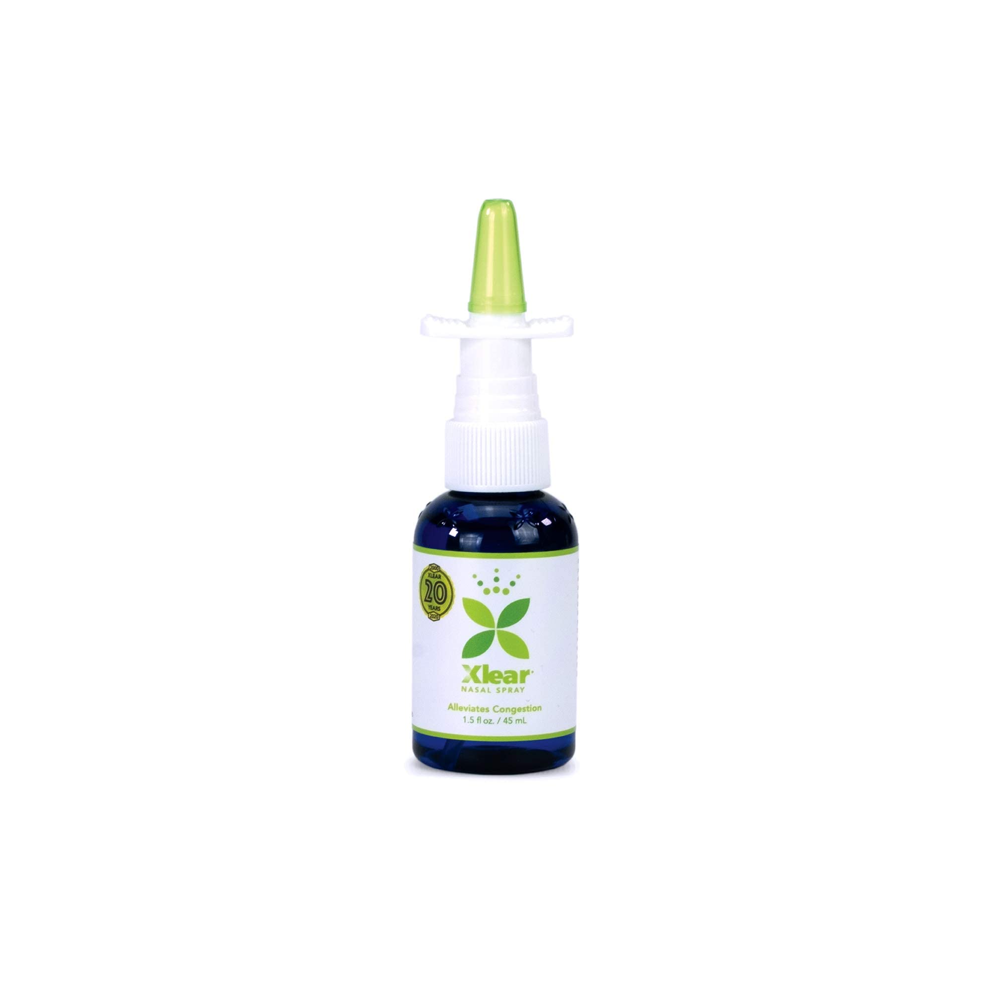 Xlear Nasal Spray, Natural Saline Nasal Spray with Xylitol, Nose Moisturizer for Kids and Adults, 1.5 fl oz (Pack of 1)