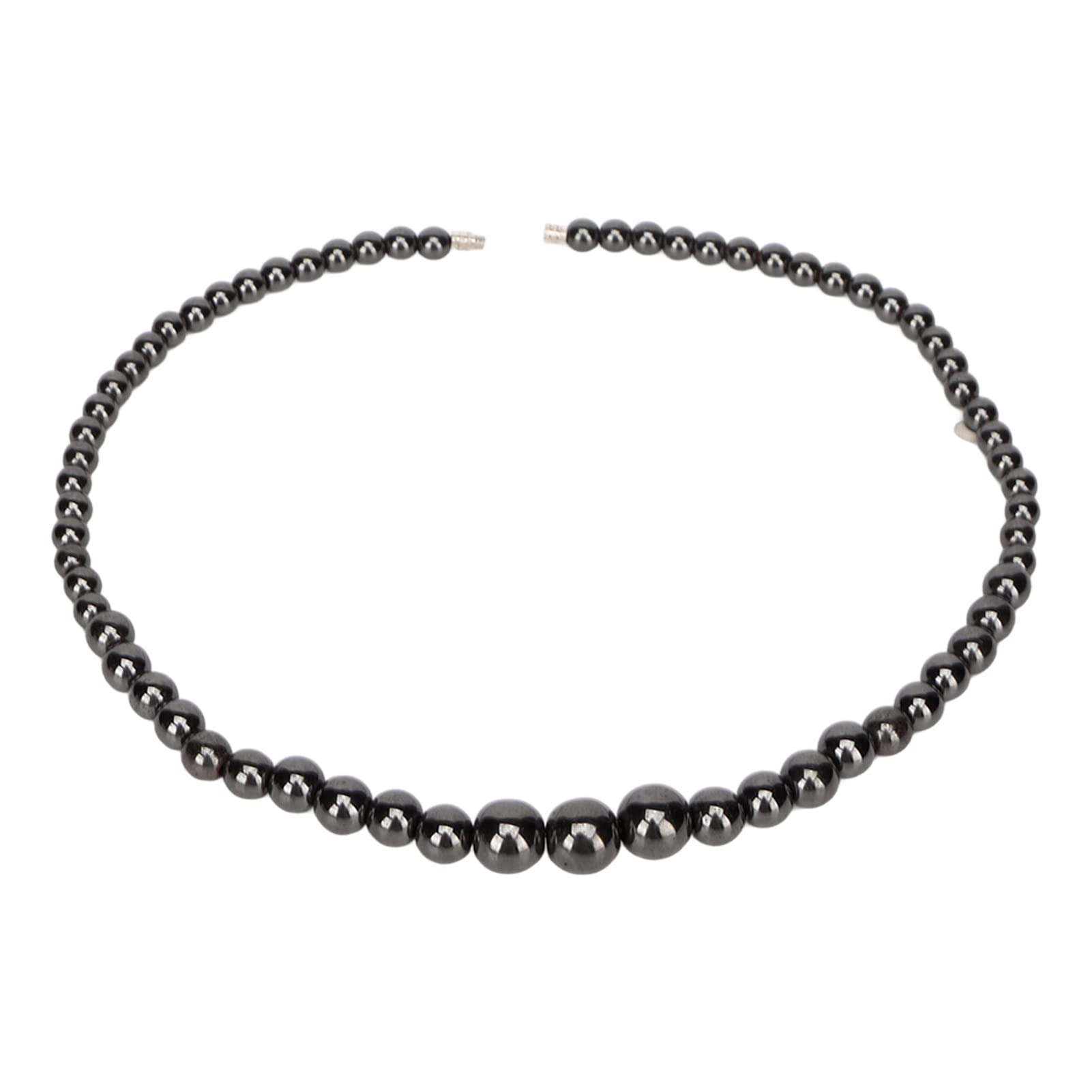 ZJchao Terahertz Beaded Necklace for Men Women, Fashionable Purify Fatigue Relief Necklace for Work
