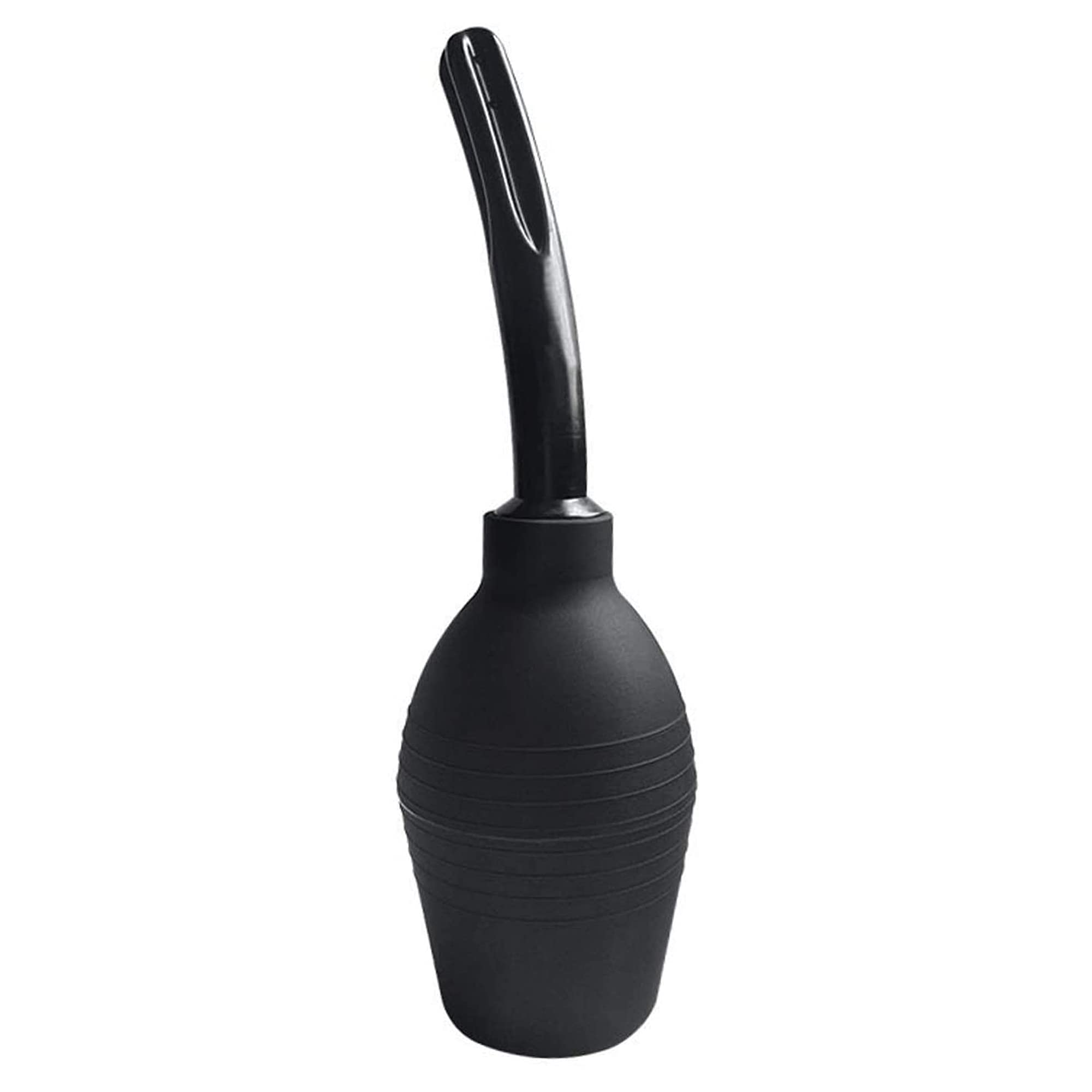 Abyclean Anal Douche Enema Bulb Vaginal Douche Enema Cleaner for Womens or Mans Health (310ml Black)
