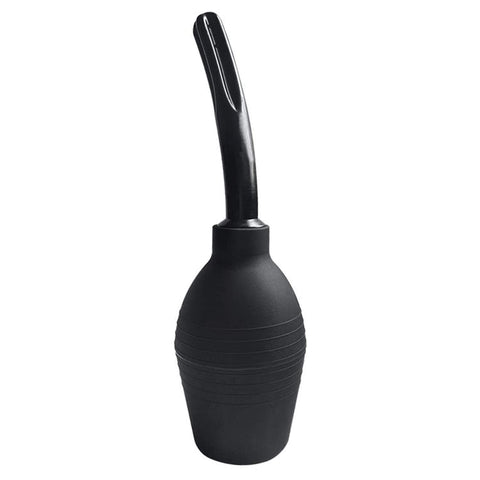 Abyclean Anal Douche Enema Bulb Vaginal Douche Enema Cleaner for Womens or Mans Health (310ml Black)
