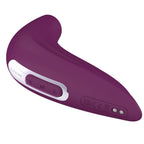 SVAKOM Pulse Union App Compatible Silicone Sucction Stimulation Vibrator - Violet/Silver