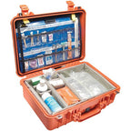 Pelican 1500EMS | EMS Protector Case for First Aid Medical Equipment Orange